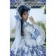 Bramble Rose Butterfly And Blue And White Porcelain One Piece(Reservation/Full Payment Without Shipping)